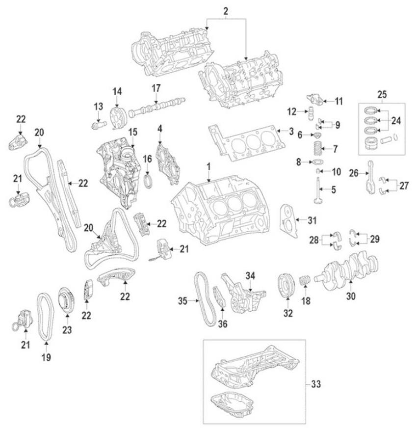 Engine Camshaft - Driver Left